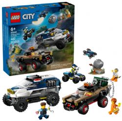 LEGO CITY - LA COURSE-POURSUITE DE LA VOITURE DE POLICE TOUT-TERRAIN #60449 (0325)
